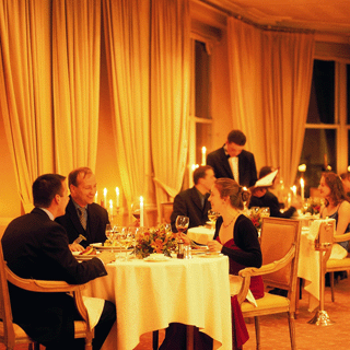 Dinner For 2 in Falls Restaurant at Sheen Falls image